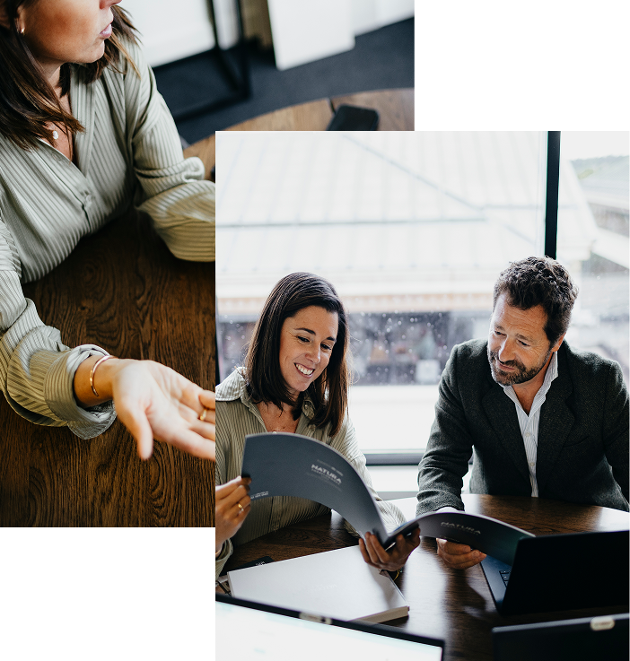 Asesoramiento personalizado - Reunión con cliente sobre estrategias de venta